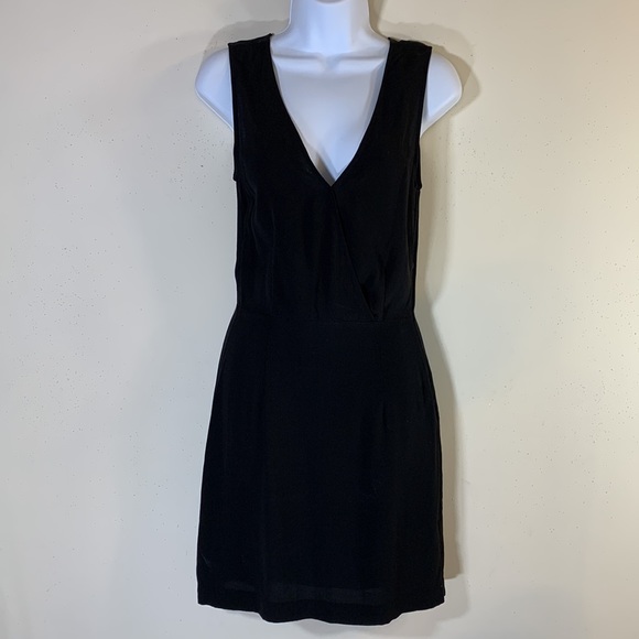 NWT. & Other Stories V Neck Mini Dress Size-2. - Picture 2 of 12